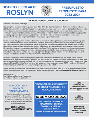 2023 Budget Newsletter Spanish